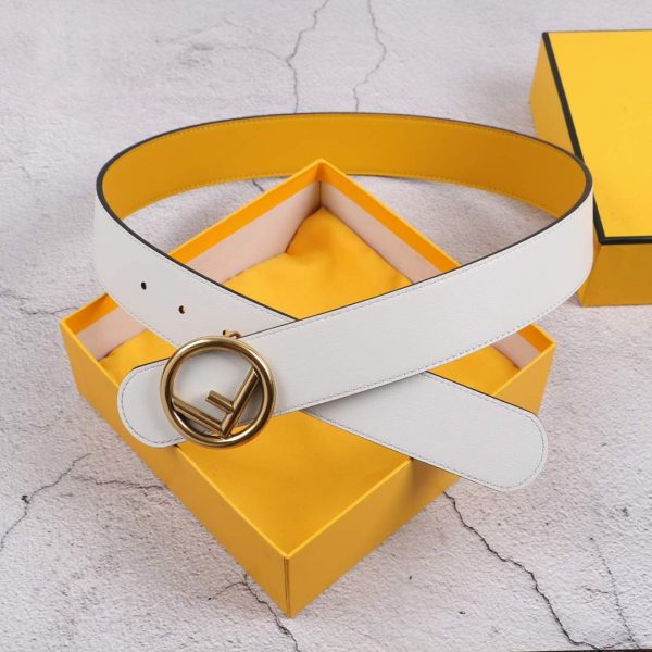 fendi belt yellow buckle