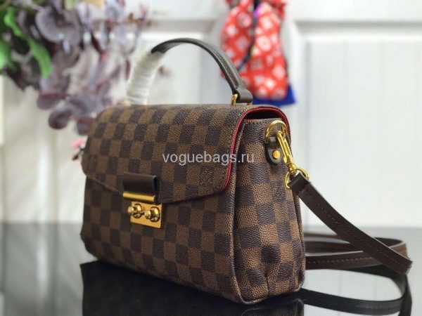 Shop Louis Vuitton DAMIER Croisette (N53000) by Allee55