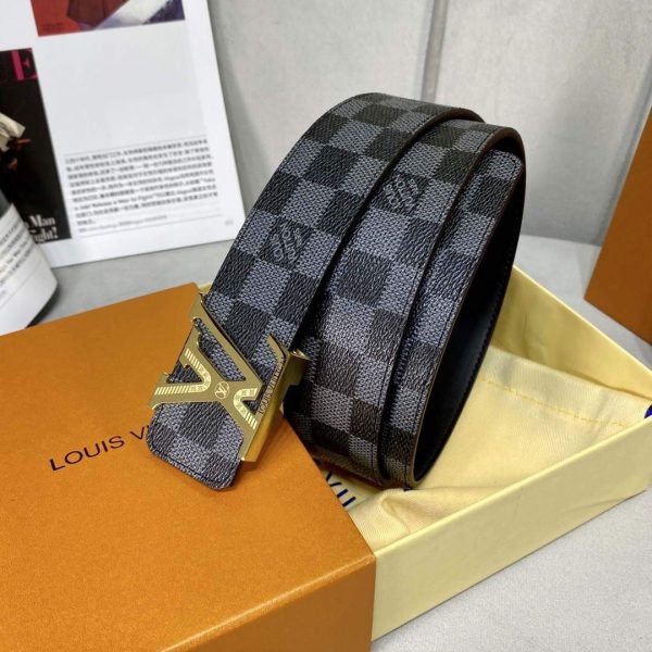 louis vuitton belt and wallet set