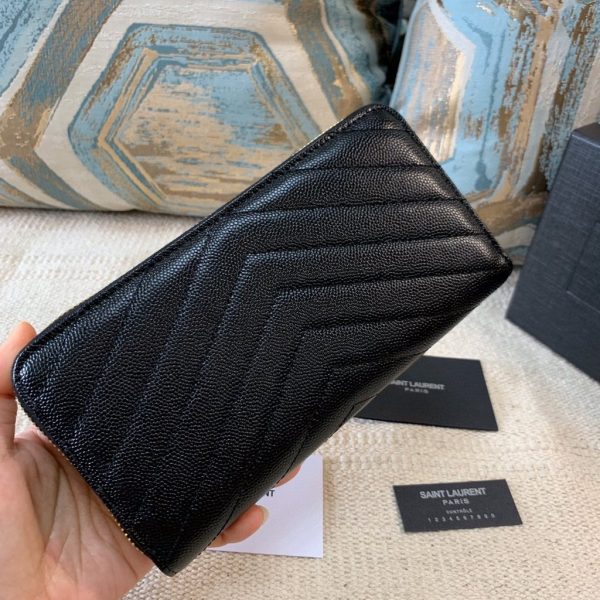 ysl caviar wallet