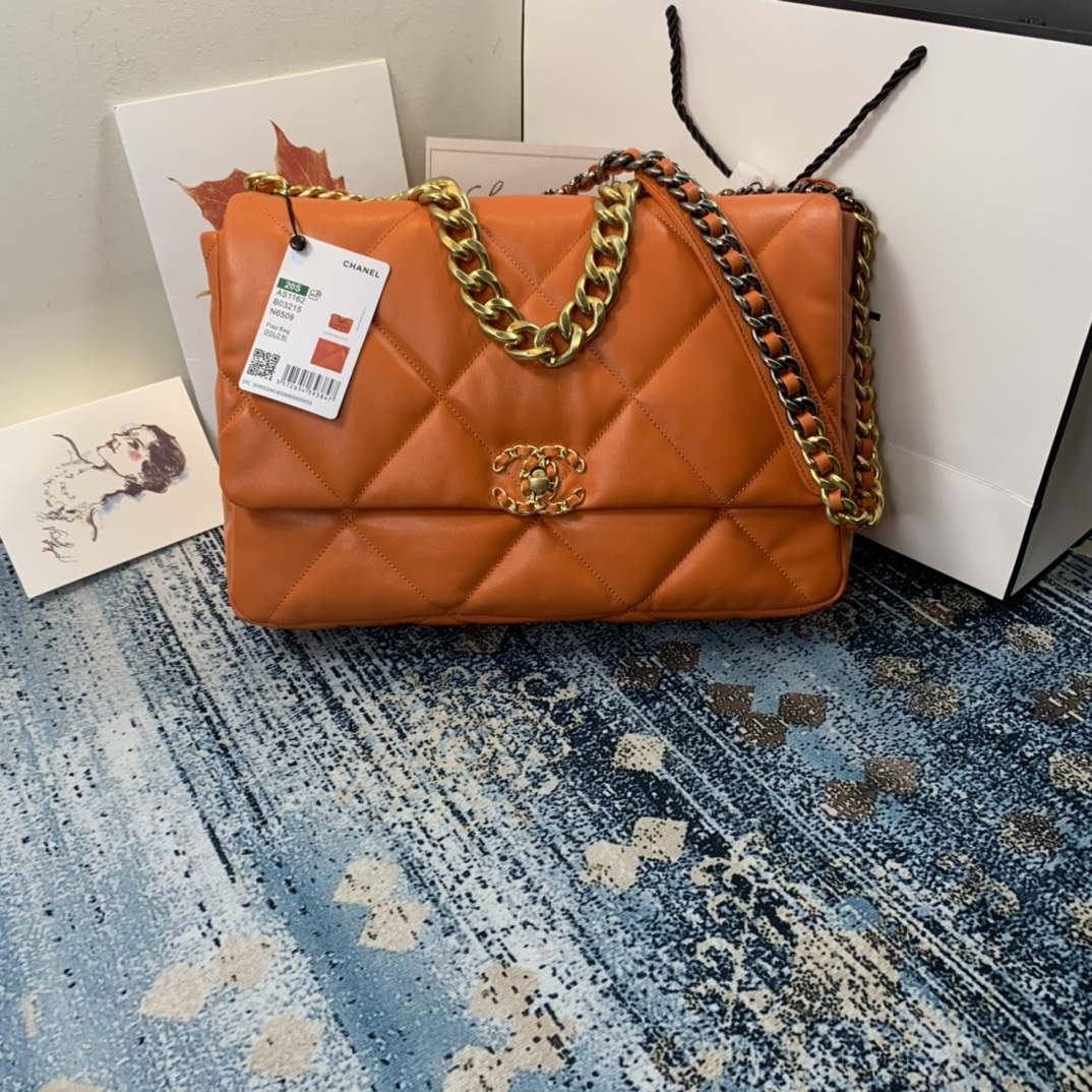 chanel 19 orange