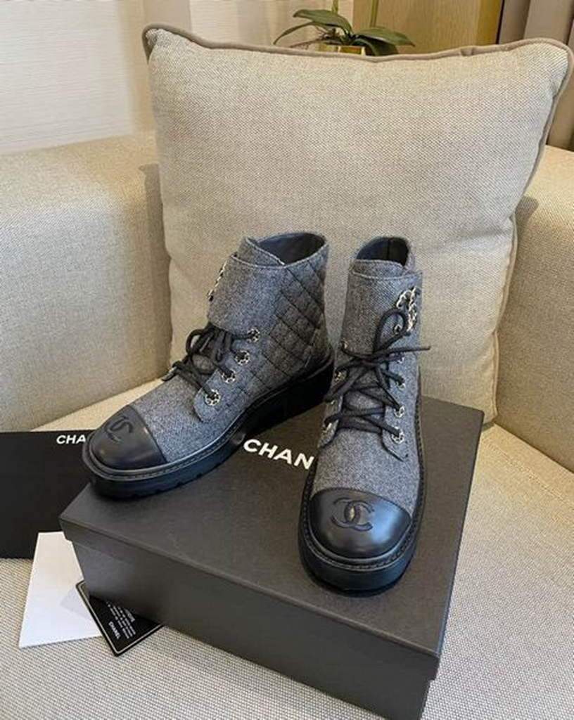 chanel no 19 boots