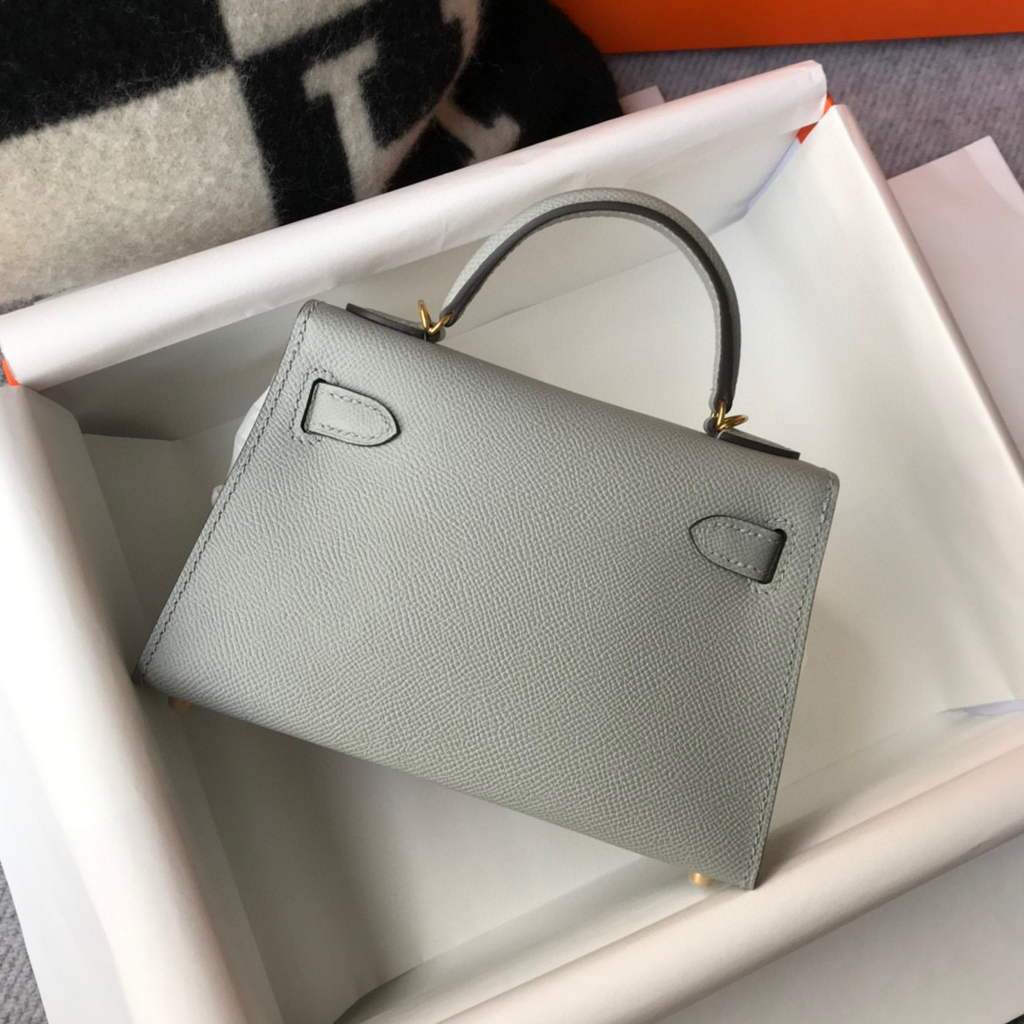 grey kelly bag