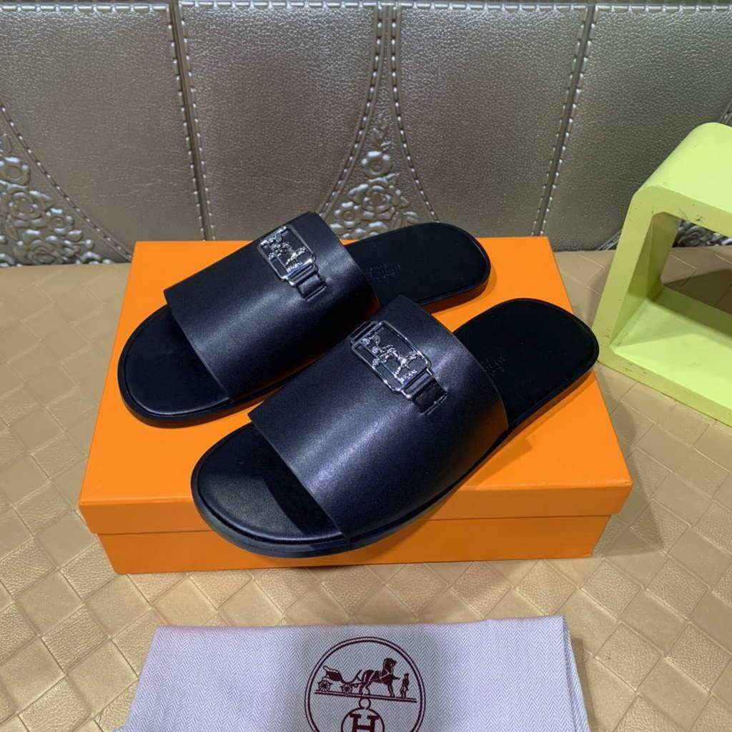 slipper hermes men