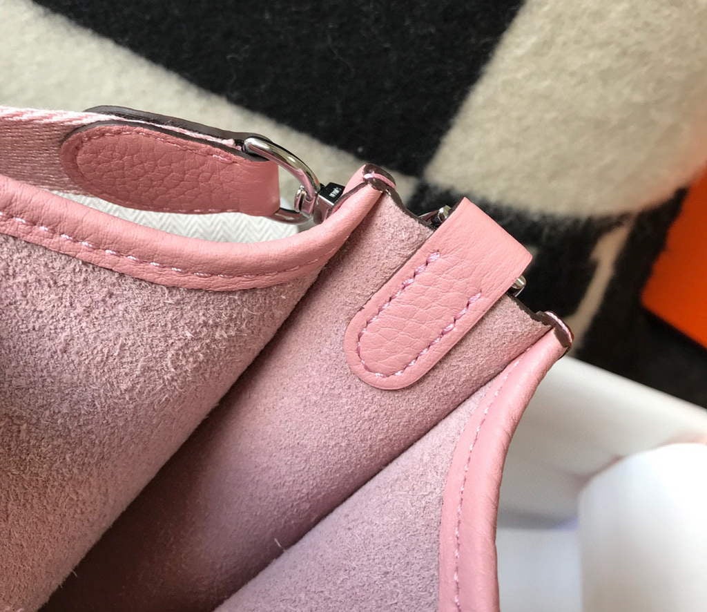 pink hermes crossbody