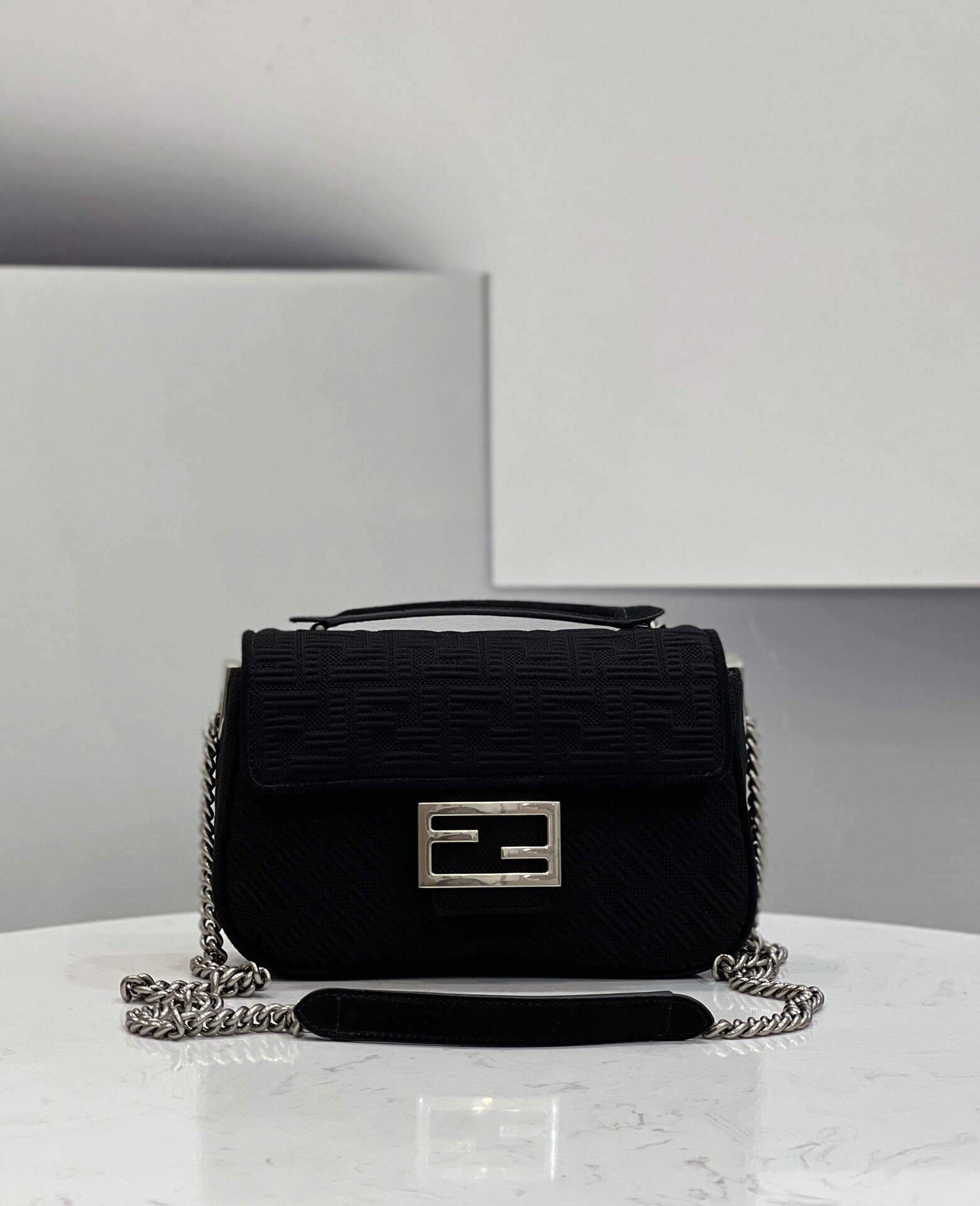 fendi sling bag black