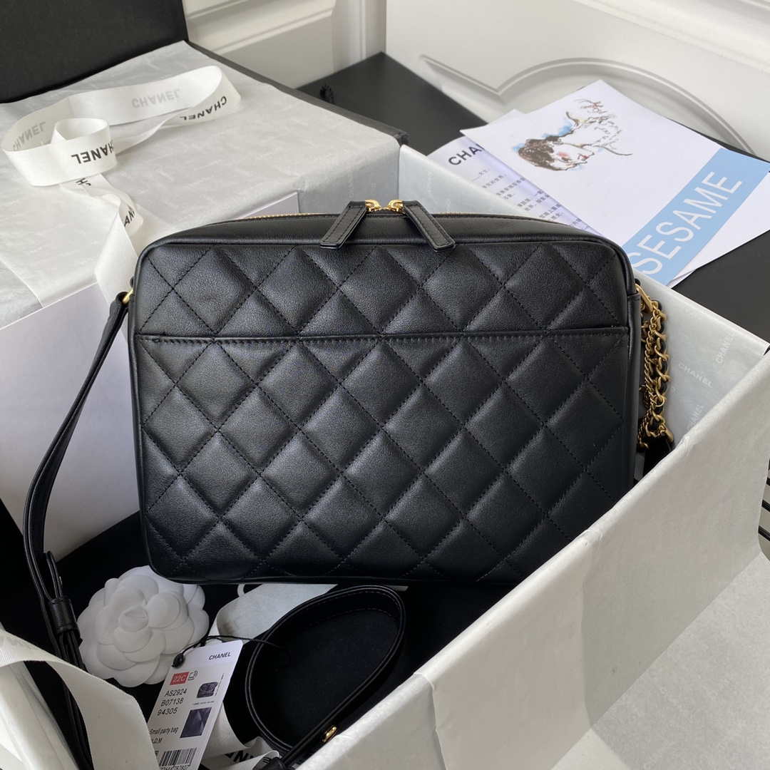 Chanel AS2924 Camera Case Black Bag | Wholesales High Quality Handbags ...