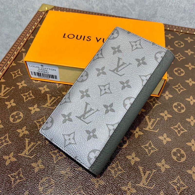 Shop Louis Vuitton BRAZZA 2023-24FW Brazza wallet (M30285) by