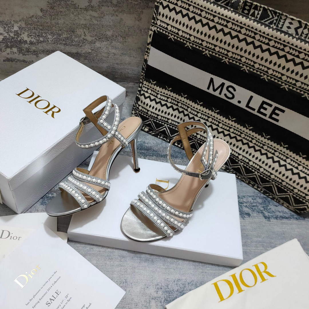 dior pearl shoes