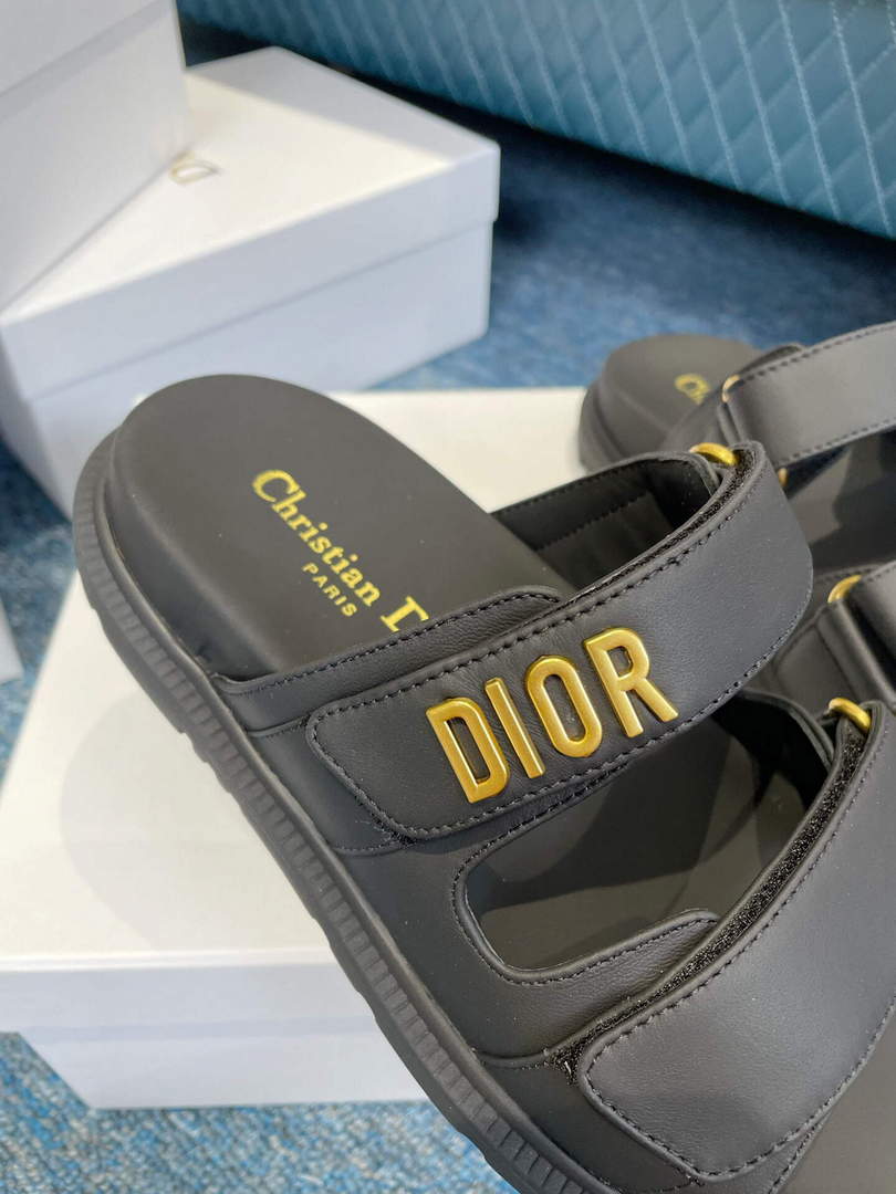dior-womens-shoes-dioract-slide-black-lambskin-kcq718lab-008-luxibags.ru