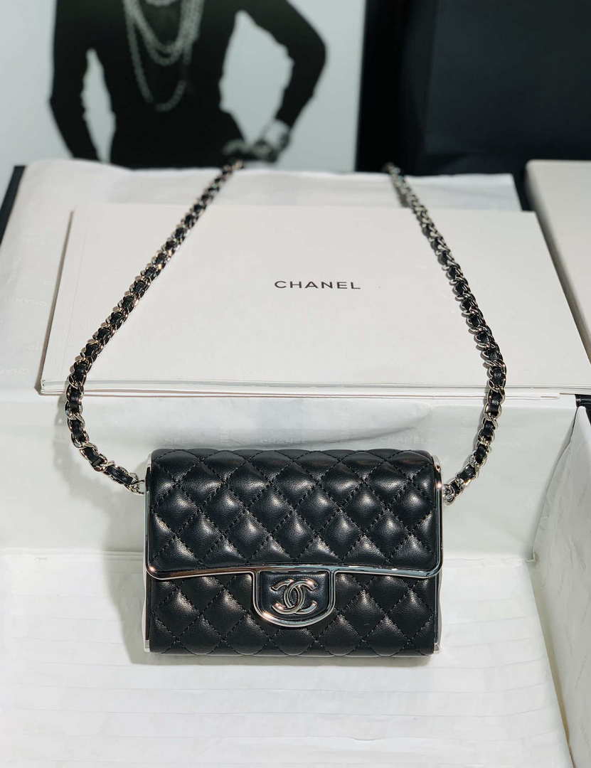 chanel-as3308-22a-small-evening-bag-limited-edition-black-lambskin