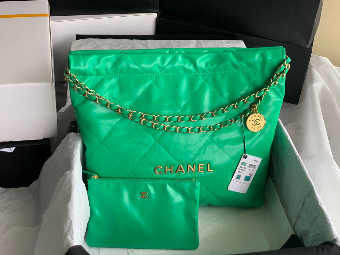 chanel-22-handbag-as3261-shiny-calfskin-gold-tone-metal-green-02-luxibags.ru