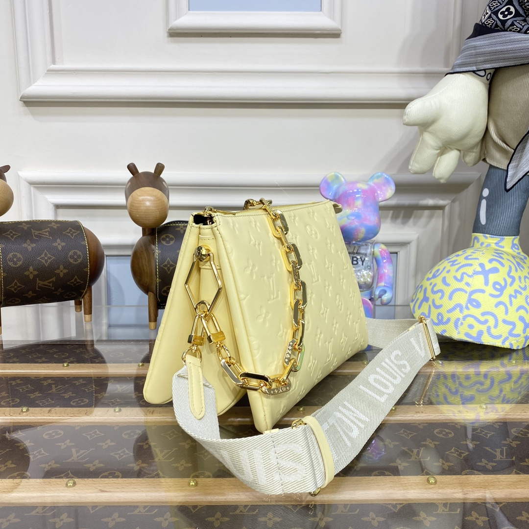 LV M20378 Louis Vuitton Coussin PM Bag Lemon Yellow | Wholesales High ...