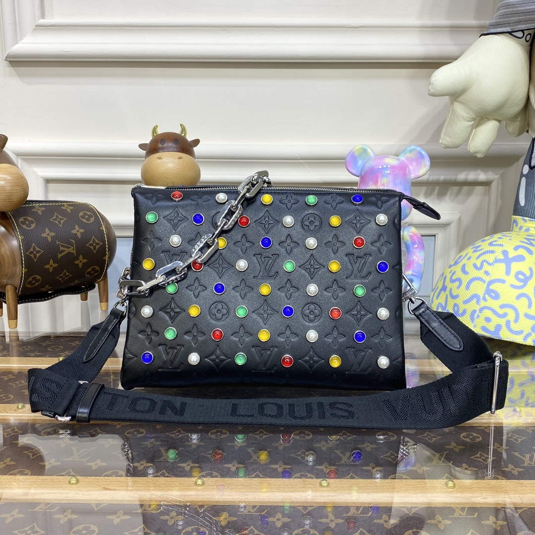 LV M22429 Louis Vuitton Coussin PM Bag Black Diamond | Wholesales High ...