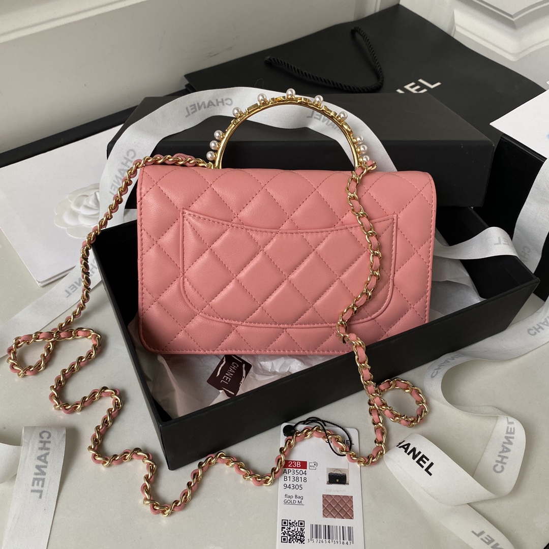 chanel-ap3504-woc-wallet-on-chain-lambskin-imitation-pearls-strass-gold-pink-002-luxibags.ru