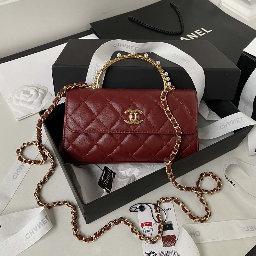 chanel-ap3512-flap-phone-holder-with-chain-lambskin-imitation-pearls-enamel-gold-wine-red-001-luxibags.ru