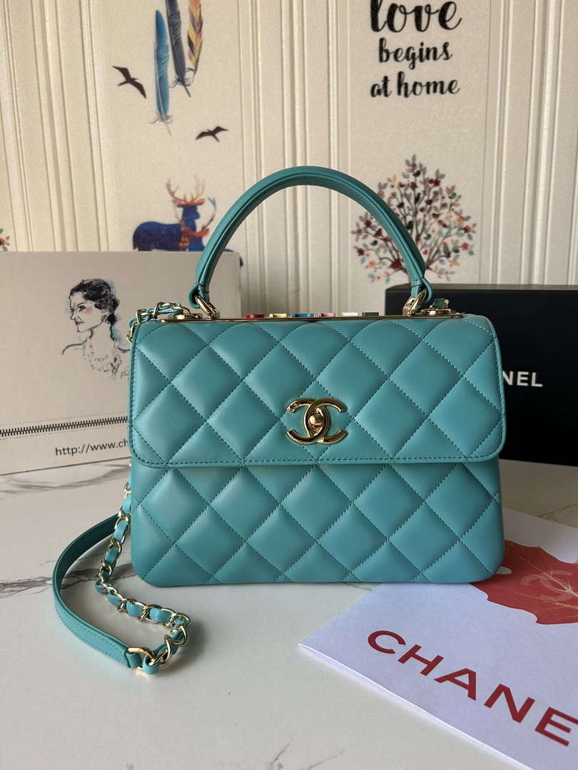 chanel-trendy-24c-flap-bag-with-top-handle-lambskin-bag-a92236-blue-multicolor-logo-001-luxibags.ru